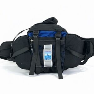 Gregory Vintage Waist Pack Made in USA Black Blue